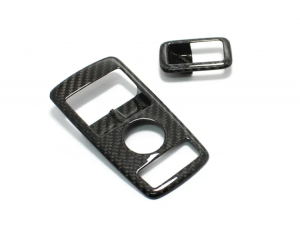 Mercedes Benz SLK Window Switch Control Cover - Carbon Fiber - R172